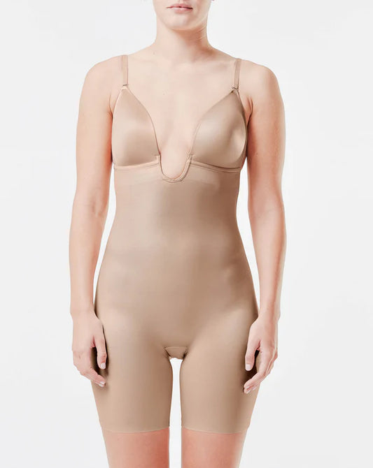 SPANX reducing bodysuit NUDE S