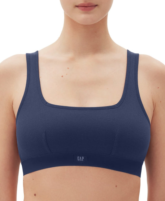 GAP GapBody Bralette Short Comfortable BLUE S
