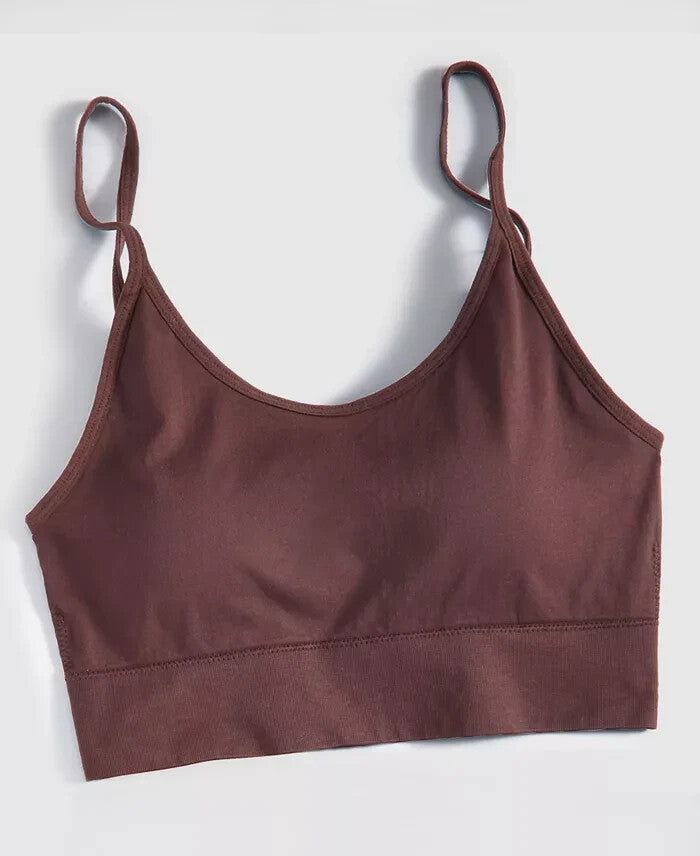 STATE OF DAY Seamless Bralette BROWN L