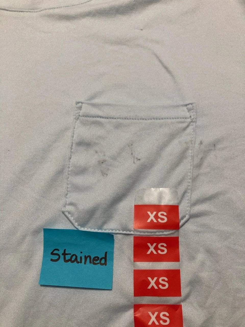 NWD ROUDELAIN Drop-Shoulder Crewneck Sleep Tee BLUE XS