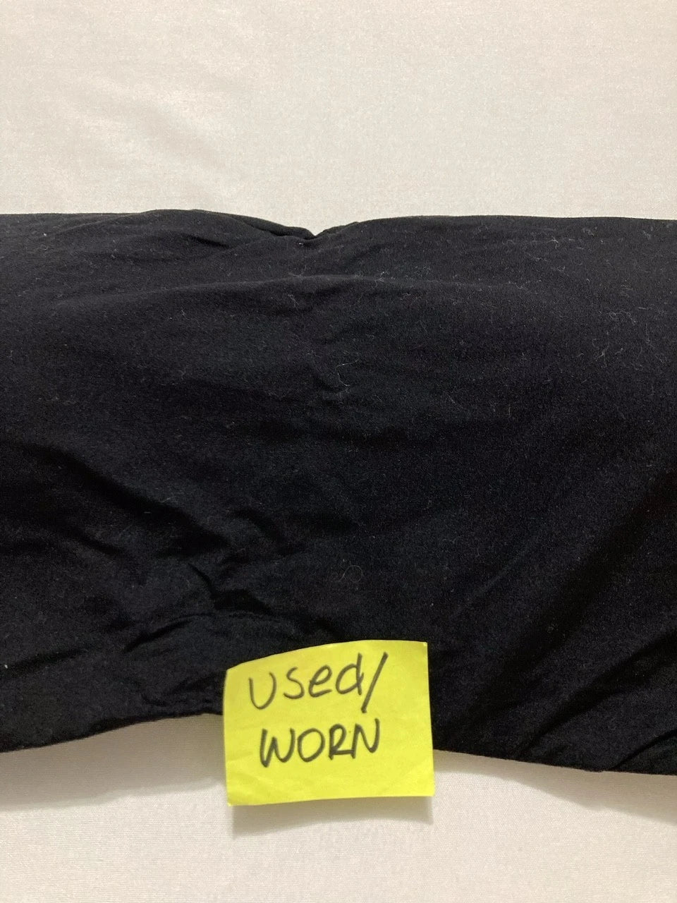 NWD GAP BODY Lightly Lined Bandeau Bralette BLACK XL