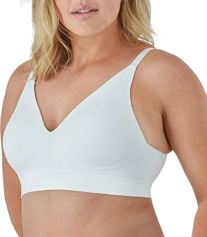 NWD BALI Wireless Bra Comfort Revolution Modern Seamless Bras WHITE M