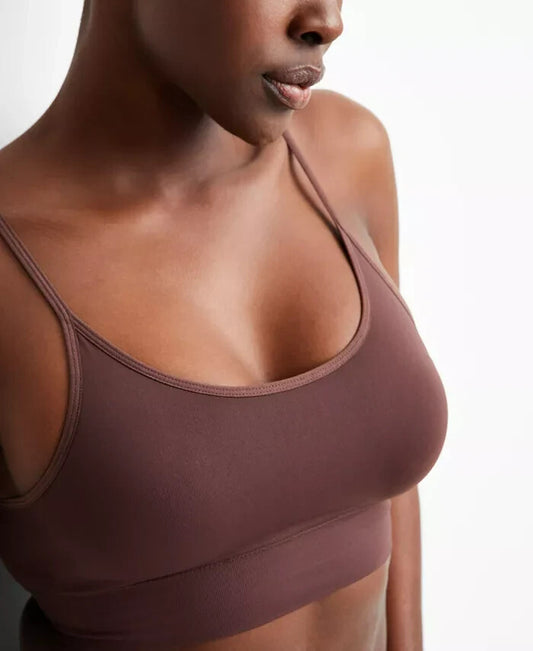 STATE OF DAY Seamless Bralette BROWN L