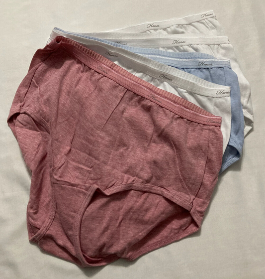 Hanes Cool Comfort Cotton Brief Underwear 5 Pack Multicolor M