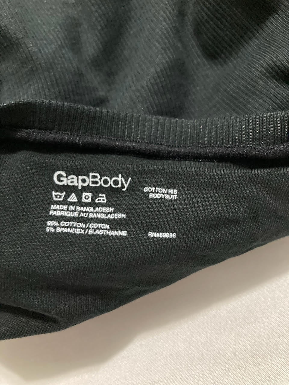 Gap GapBody Logo Comfort Thong Bodysuit