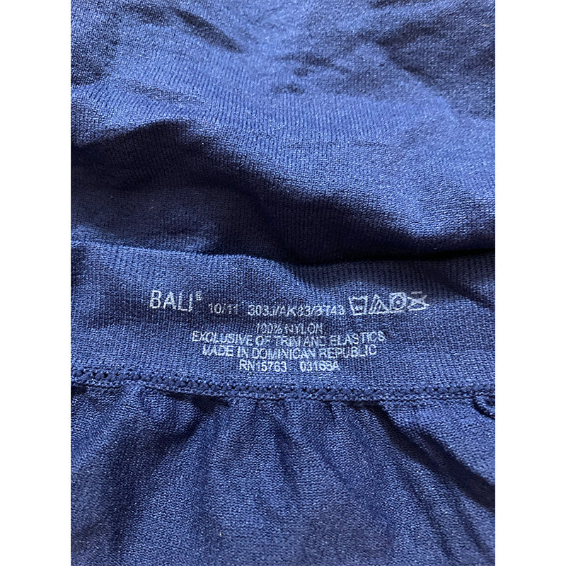 Bali Comfort Revolution Seamless Hicut briefs underwear Navy 11