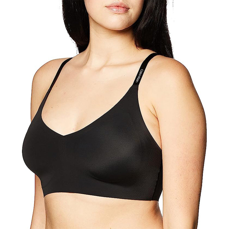 Calvin Klein Invisibles Comfort Lightly Lined Bra Black XS