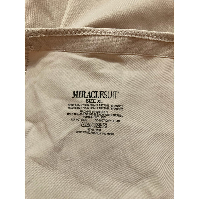 Miraclesuit Fit & Firm Waistline Shaping Leggings Warm Beige XL