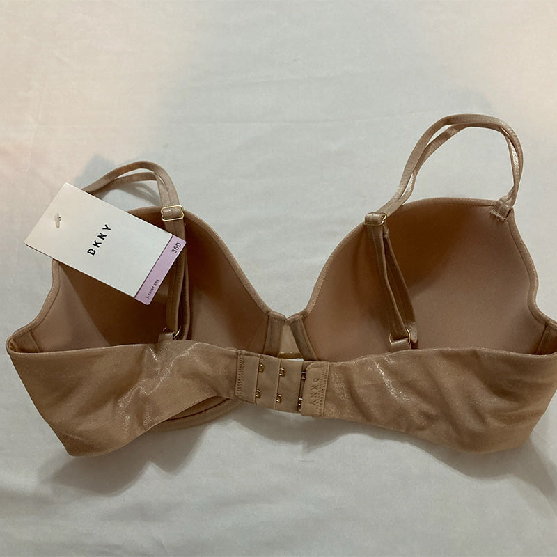 Dkny Glisten & Gloss T-Shirt Bra Beige 36D