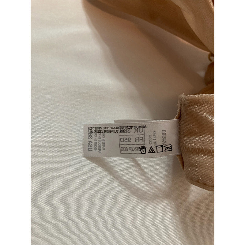 Dkny Glisten & Gloss T-Shirt Bra Beige 36D