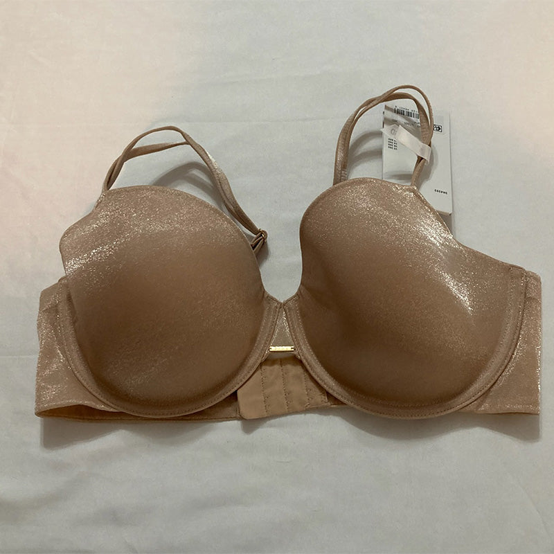 Dkny Glisten & Gloss T-Shirt Bra Beige 36D