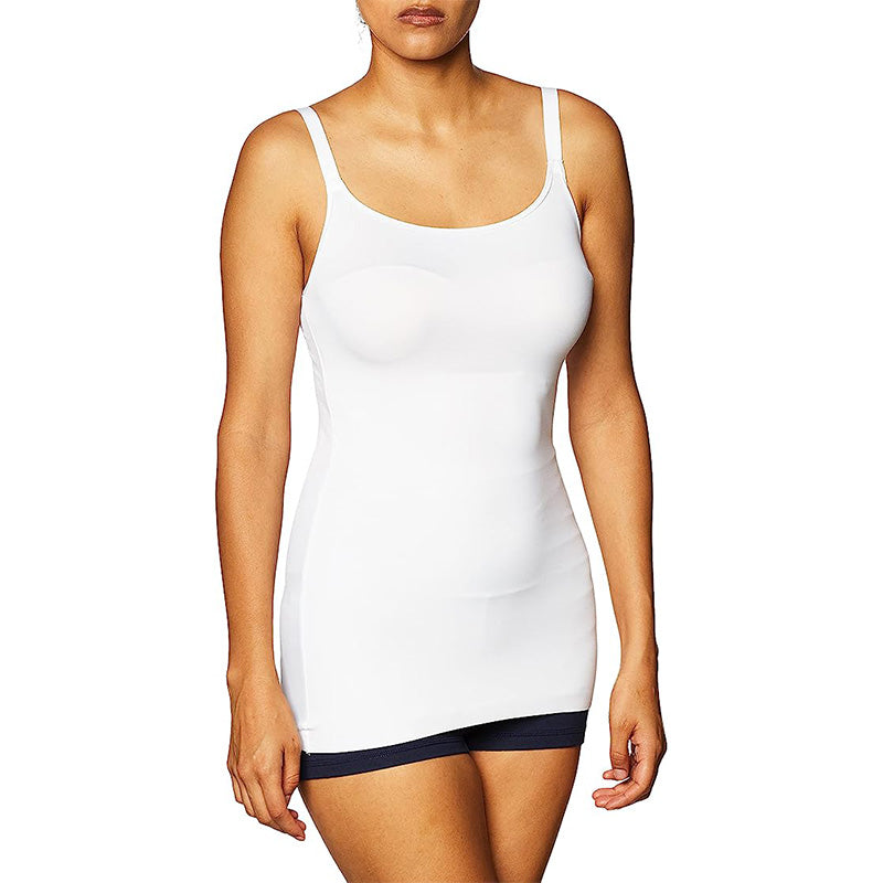 Maidenform Cover Your Bases Smoothtec Camisole  Shapewear Top White L