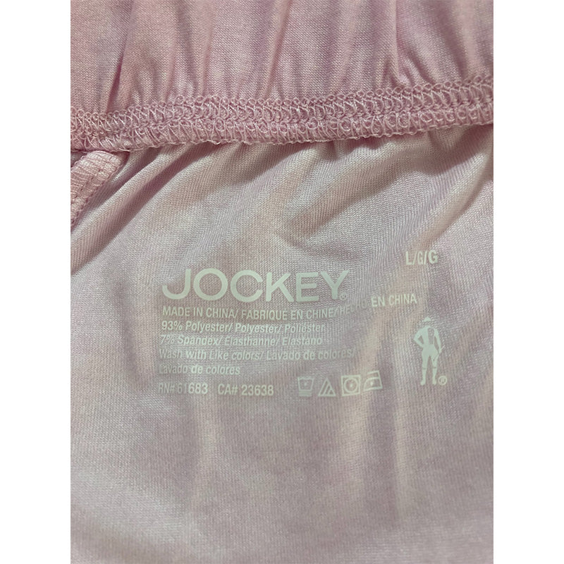 Jockey Soft Essentials Drawstring Sleep Shorts Pink L