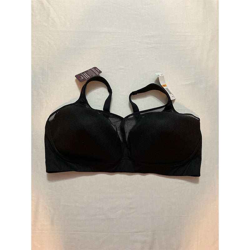 Felina Wire-Free Contour Leisure Bra Black  44DD