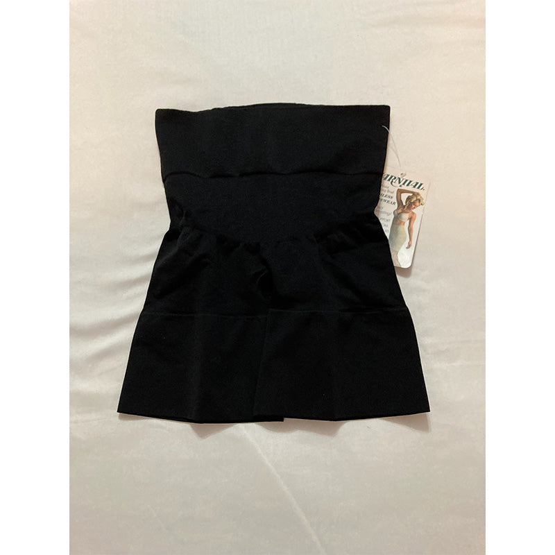 Carnival  Mid Waist Control Thigh Leg, Black 2XL