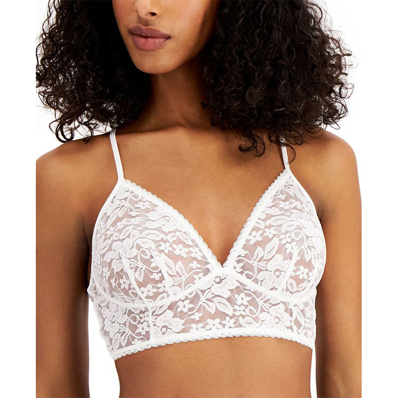 INC Lace Bralette Lingerie White M
