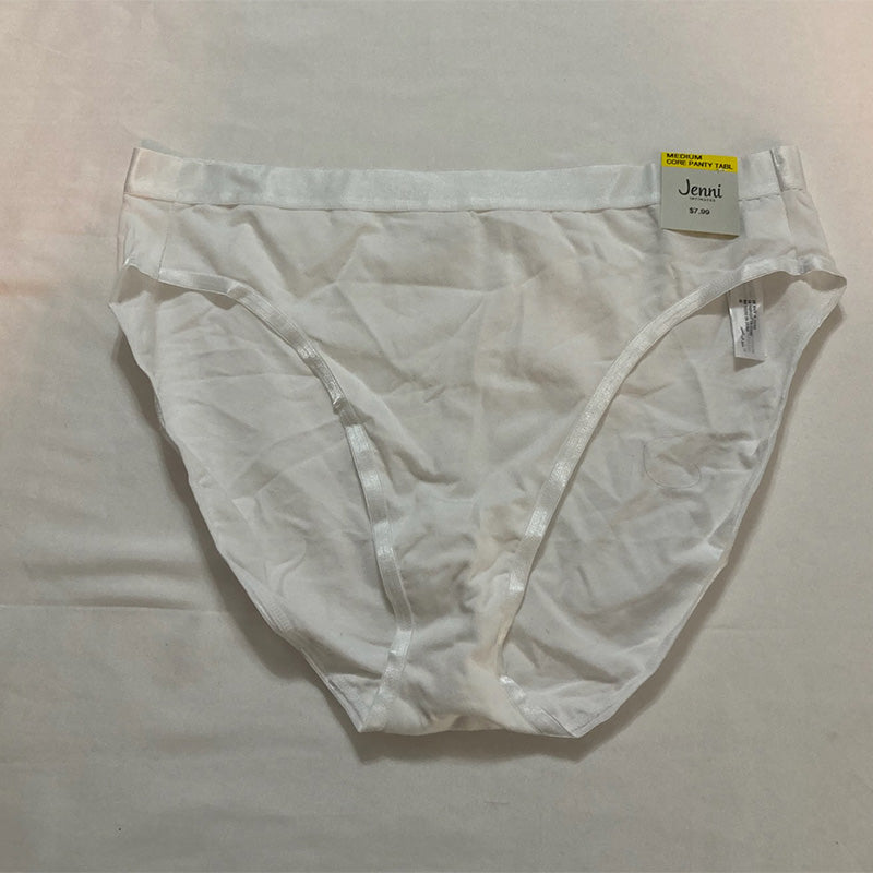 Jenni Hi-Cut Bikini Underwear White M